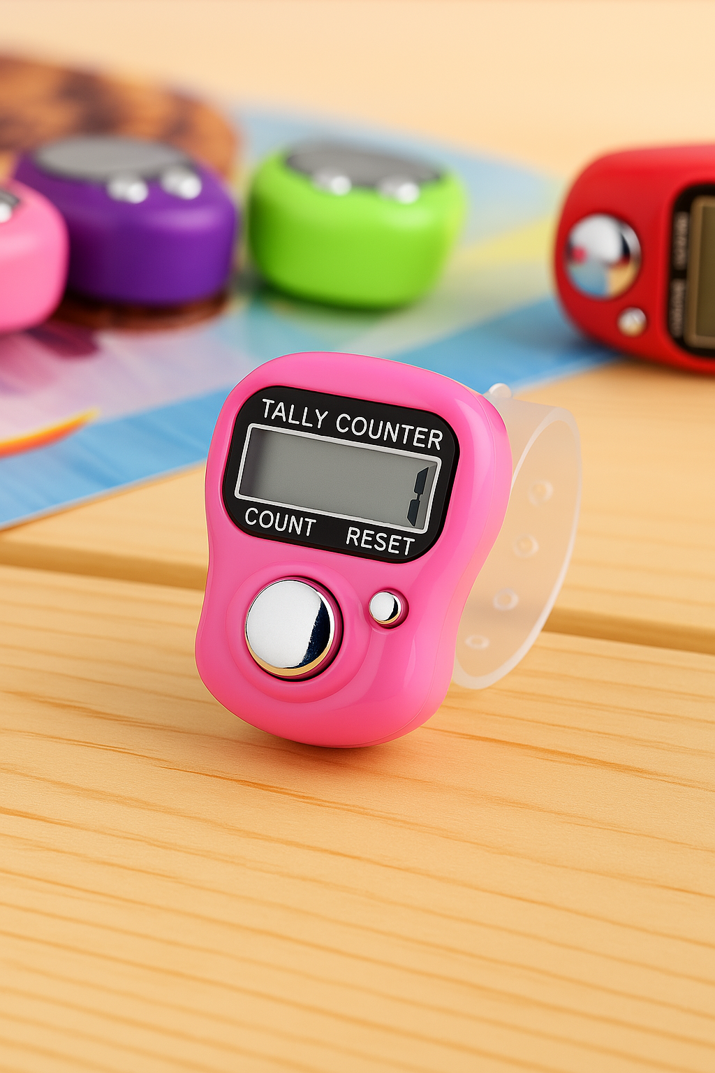 SPRITUALCONSCIOUSNESS Virat Kohli & Anushka Sharma Digital Jap Counter (BUY 1 GET 2 FREE) 3 Counters📿
