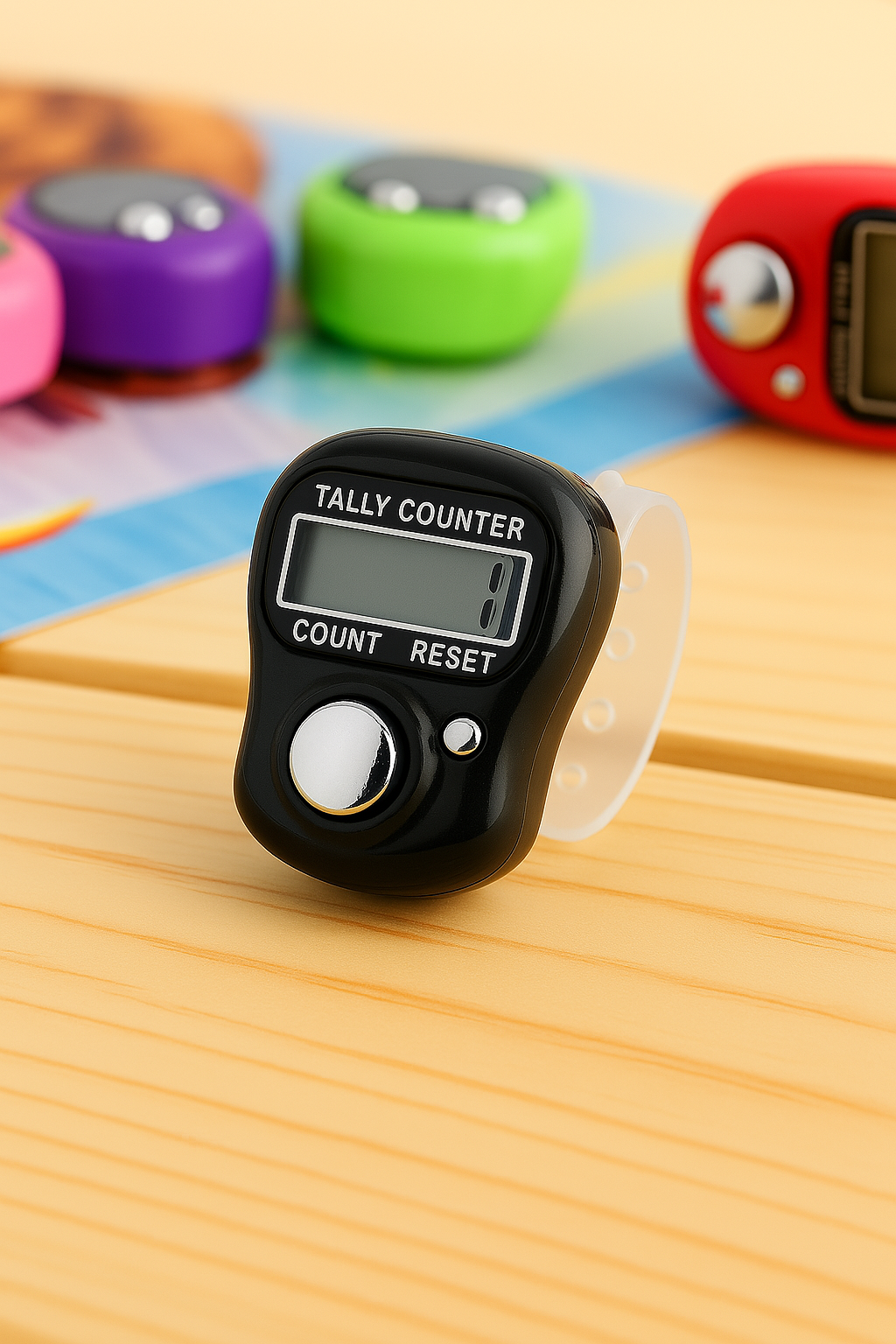 SPRITUALCONSCIOUSNESS Virat Kohli & Anushka Sharma Digital Jap Counter (BUY 1 GET 2 FREE) 3 Counters📿