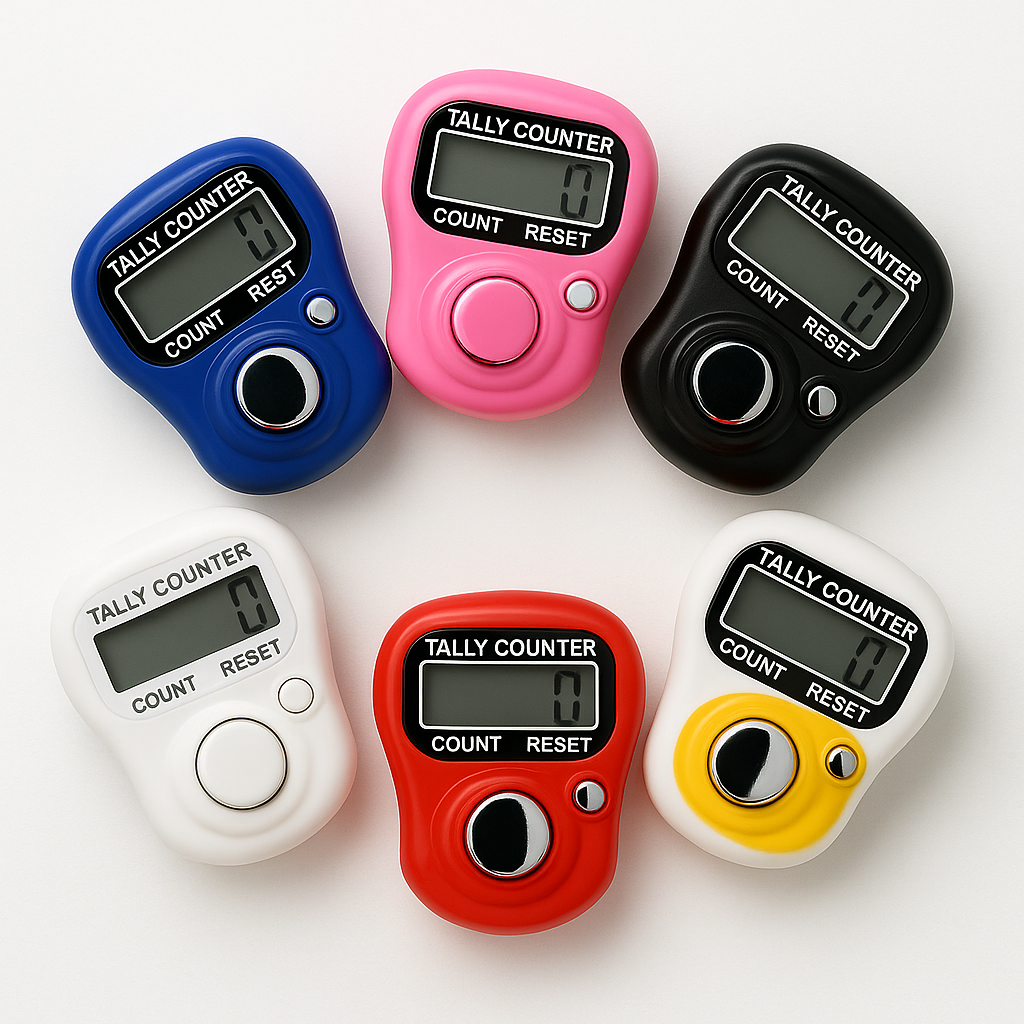 SPRITUALCONSCIOUSNESS Virat Kohli & Anushka Sharma Digital Jap Counter (BUY 1 GET 2 FREE) 3 Counters📿